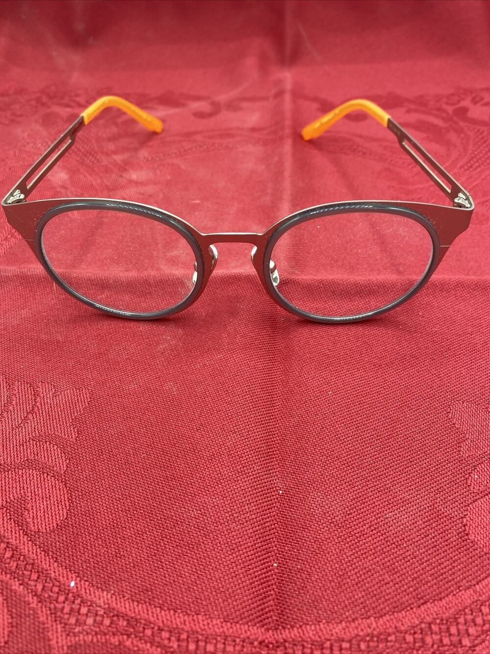 COCO AND BREEZY CB CORNELL 102-47 22-145 Gray/Silver Eyeglasses Frame NEW